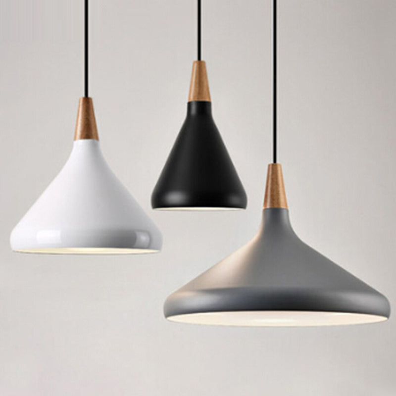 Simplicity Pendant Light: Nordic Macaroon Aluminum Lampshade | Multi Color Options Ideal 1-Light