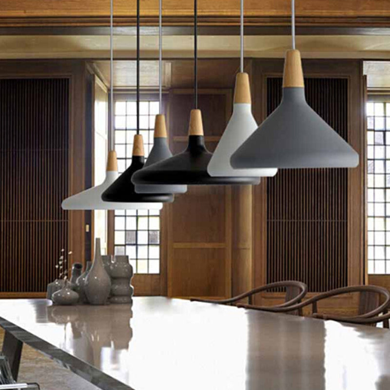 Simplicity Pendant Light: Nordic Macaroon Aluminum Lampshade | Multi Color Options Ideal 1-Light