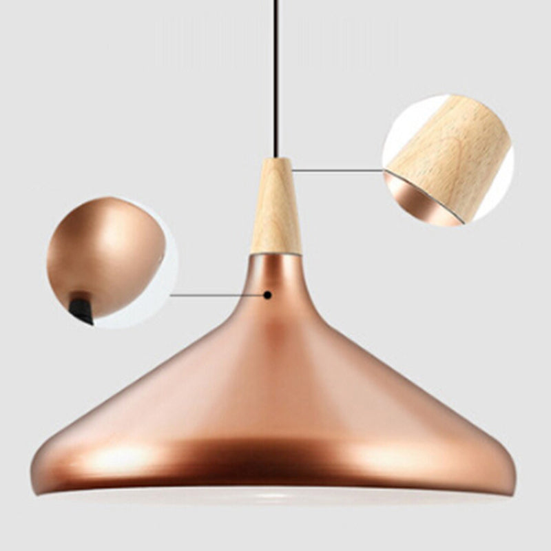 Simplicity Pendant Light: Nordic Macaroon Aluminum Lampshade | Multi Color Options Ideal 1-Light