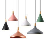 Simplicity Pendant Light: Nordic Macaroon Aluminum Lampshade | Multi Color Options Ideal 1-Light