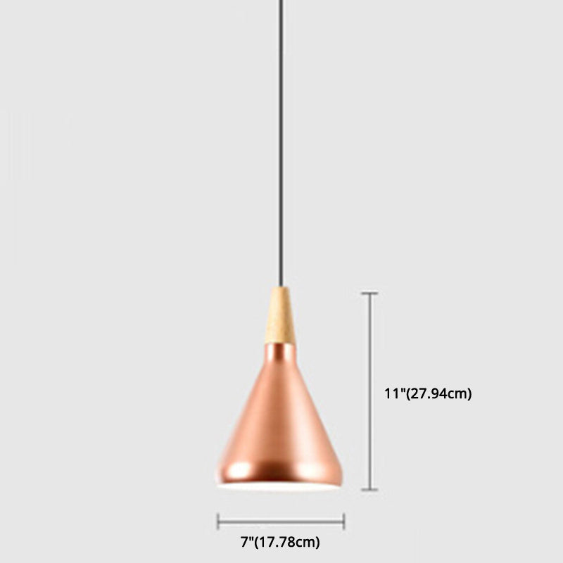 Simplicity Pendant Light: Nordic Macaroon Aluminum Lampshade | Multi Color Options Ideal 1-Light
