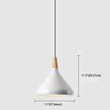 Simplicity Pendant Light: Nordic Macaroon Aluminum Lampshade | Multi Color Options Ideal 1-Light