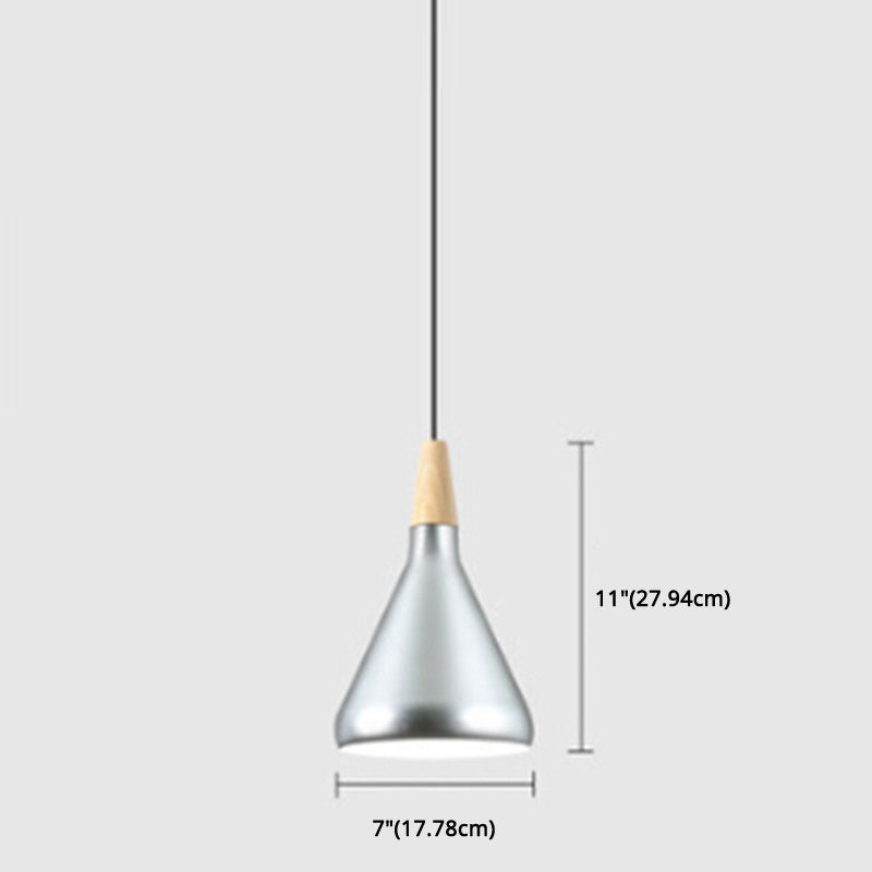 Simplicity Pendant Light: Nordic Macaroon Aluminum Lampshade | Multi Color Options Ideal 1-Light