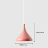 Simplicity Pendant Light: Nordic Macaroon Aluminum Lampshade | Multi Color Options Ideal 1-Light