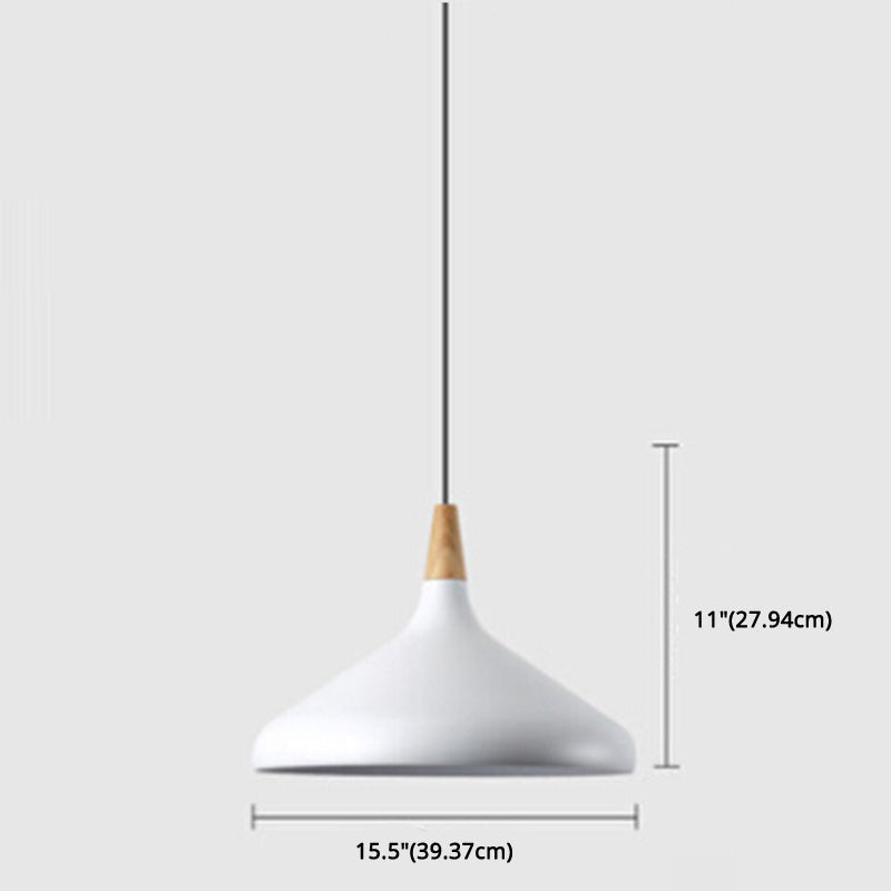 Simplicity Pendant Light: Nordic Macaroon Aluminum Lampshade | Multi Color Options Ideal 1-Light