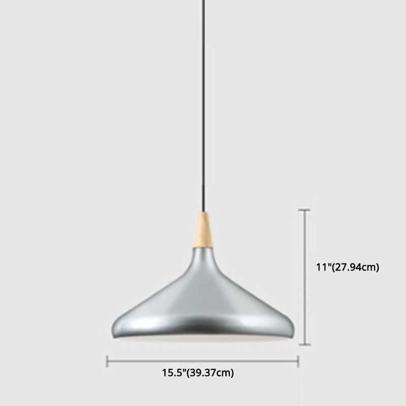 Simplicity Pendant Light: Nordic Macaroon Aluminum Lampshade | Multi Color Options Ideal 1-Light