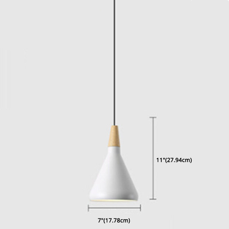 Simplicity Pendant Light: Nordic Macaroon Aluminum Lampshade | Multi Color Options Ideal 1-Light