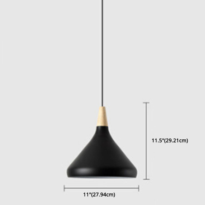 Simplicity Pendant Light: Nordic Macaroon Aluminum Lampshade | Multi Color Options Ideal 1-Light