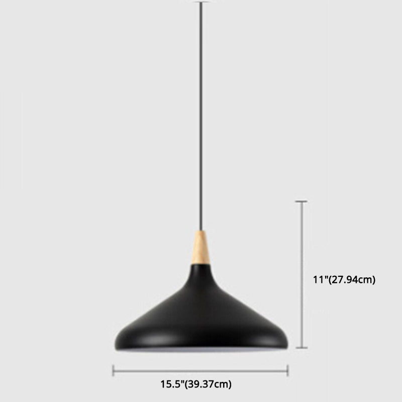 Simplicity Pendant Light: Nordic Macaroon Aluminum Lampshade | Multi Color Options Ideal 1-Light