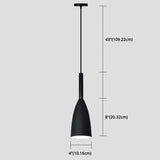 Macaroon Metal Goblet Pendant Lamp For Dining Room - Single Light Downlighting Fixture