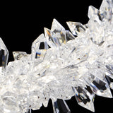 Modern Led Crystal Chandelier - Elegant Brass Ceiling Pendant Light For Living Room