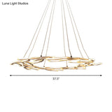 29.5/37.5/45 Acrylic Branch Led Chandelier Pendant Ceiling Light