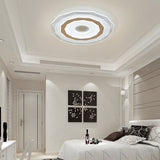 19.5’/23.5’ Ultra - Thin Ceiling Lamp Simple Style Acrylic White Led Flush Mount –