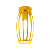 Nordic Metal Ceiling Mount Lamp | Oval Flush Light 1 Corridor Lighting -