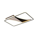 Ultra Thin Flush Metallic Led Ceiling Light - Warm/White Various Sizes Available