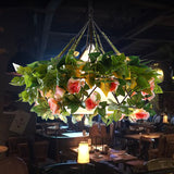 Vintage Black Metal Diamond Pendant Led Light - Perfect For Restaurants Available In 3 Sizes!
