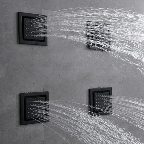 4 Inch Shower Body Nozzle Side Spray Massage Large Body Jet Bathroom Accessories shower Faucet