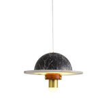 Modern Black Airship Led Pendant For Bedroom Ceiling