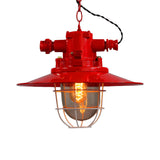 Industrial Cone Shade Pendant Lighting For Dining Room - Single Light Hanging Ceiling Fixture In
