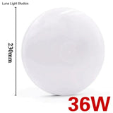 6W 9W 13W 18W 24W 36W 48W Led Circular Panel Light Surface Mounted Led Ceiling Light Lampada Lamp A