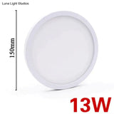 6W 9W 13W 18W 24W 36W 48W Led Circular Panel Light Surface Mounted Led Ceiling Light Lampada Lamp C