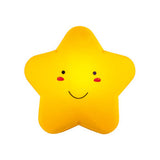 Baby Room Cartoon Eye-Caring Led Sconce Light - Small Plastic Bedside Wall Yellow / C