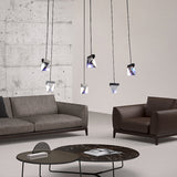 Gorgeous 3/6-Light Gem Multi Ceiling Pendant Lamp Kit With Led Beveled Crystal And Simple Brass