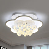 Blossom Modern Led Ceiling Light For Adult & Kid Bedrooms (Acrylic Flushmount)