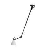 Modern Metallic Dome Pendant Lamp - 1 Bulb Black/Gray Ceiling Light With Articulated Arm For Kitchen