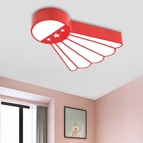 Kindergarten Ceiling Mounted Led Light For Kids Badminton Room (Blue/Green/Red)