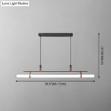 Acrylic Island Pendant Light: Sleek Pole Design With Led: Perfect For Dining Room