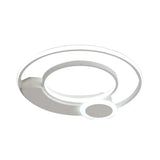 Acrylic Led Ceiling Light For Living Rooms - Simple & Eye - Caring White / 16.5’