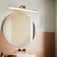 Adjustable Arm Led Wall Mount Light With Antler Design - 17/23/31.5 Wide Acrylic Bathroom Lighting