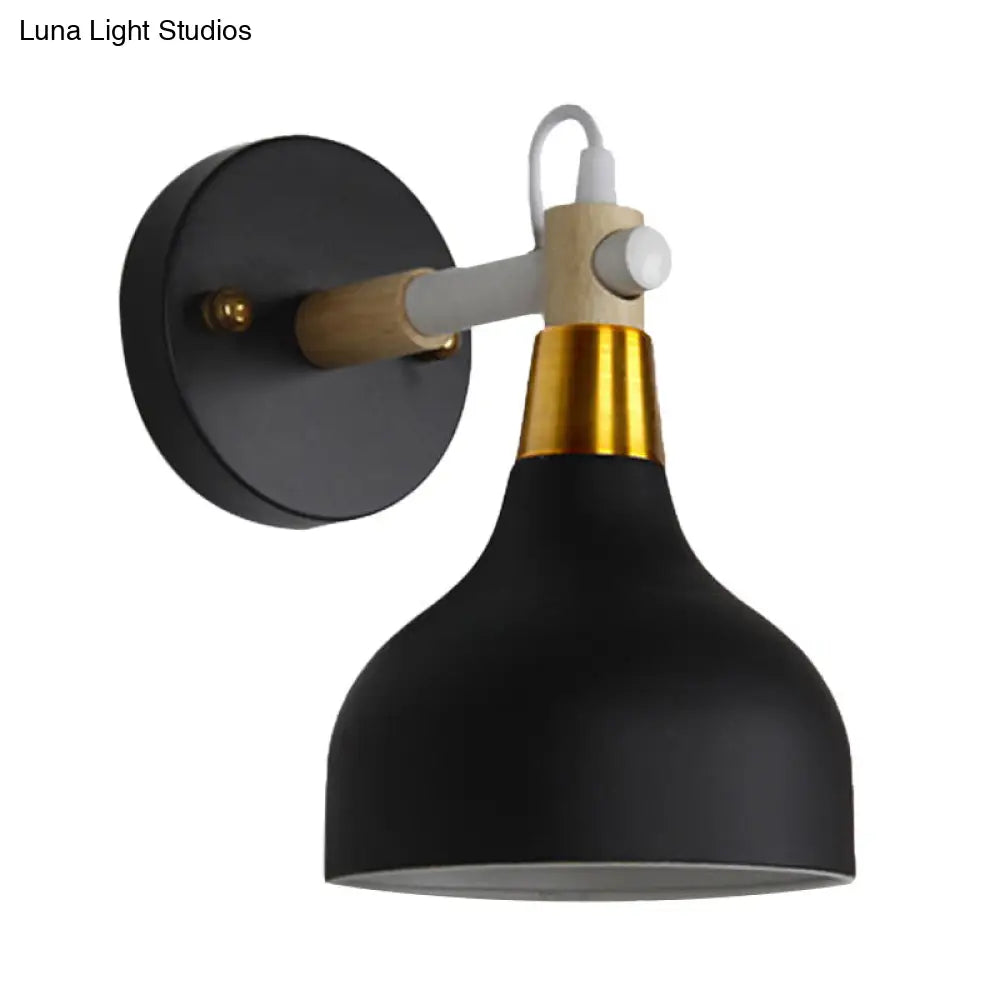 Adjustable Metal Onion Wall Light - Nordic Sconce Lighting For Bathroom In Candy Color