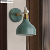 Adjustable Metal Onion Wall Light - Nordic Sconce Lighting For Bathroom In Candy Color