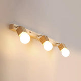 Adjustable Wooden Vanity Mirror Light: Modern Sconce For Bathroom 3 / Wood