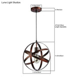 American Chandelier Industry Wind Led Lamps Pendant