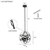 American Chandelier Industry Wind Led Lamps Pendant