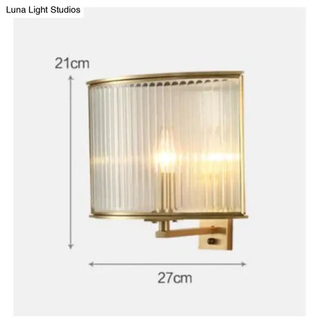 American Modern Study Bedroom Restaurant All-Copper Wall Lamp All Copper Wall Lamp Copper Lamps