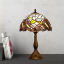 Angélique - Victorian Style Table Lamp Brown