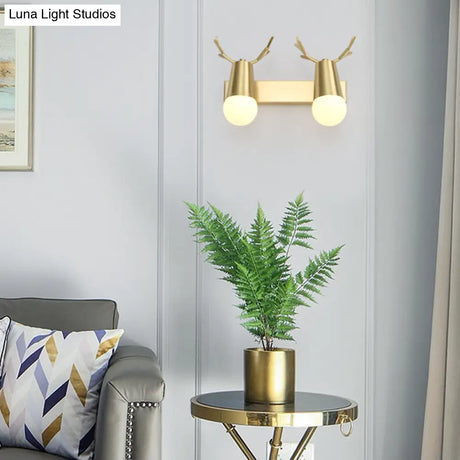 Antler Vanity Wall Light - Creative And Simple Copper Design