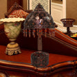 Art Deco Copper Nightstand Lamp For Living Room - Metal Bowl Design With 1 Head