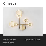 Ayten - Modern Style Golden Led Wall Lamp For Living Room Bedroom Dining Aisle Lighting Light