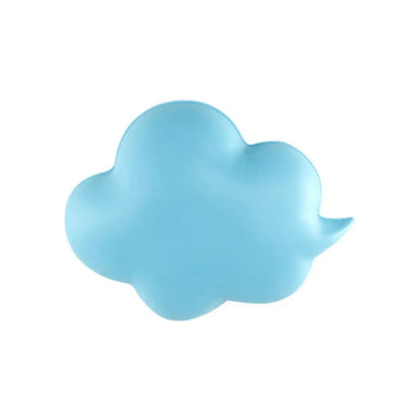 Baby Room Cartoon Eye-Caring Led Sconce Light - Small Plastic Bedside Wall Blue / D