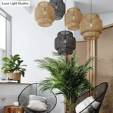 Bamboo Lantern Suspension Pendant Light - Simplicity At Its Best!