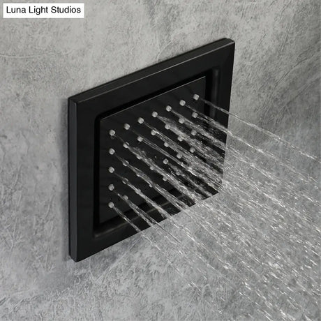 Bathroom Accessories 20Inches 500x500mm Rainfall SPA Massage LED Shower Head Set Constant Temperature Valve Mixer