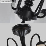 Black Semi Flush Light With Frosted Glass Bell Shades - Ideal For Living Room Ceiling Mount