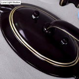 Black Vintage Flared Wall Light With 1 And White Glass For Foyer