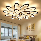 Black White Body Led Ceiling For Living Room Acrylic Lampara De Techo Modern Lamp Indoor Home
