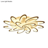 Black White Body Led Ceiling For Living Room Acrylic Lampara De Techo Modern Lamp Indoor Home